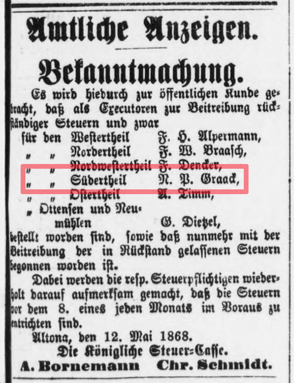 Nordischer Courier und Altonaer Nachrichten vom 15. 05. 1868