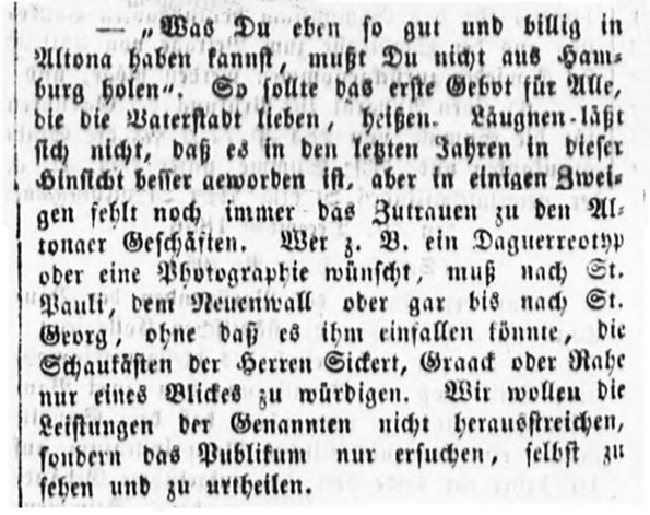 Altonaer Nachrichten vom 14. 12. 1856