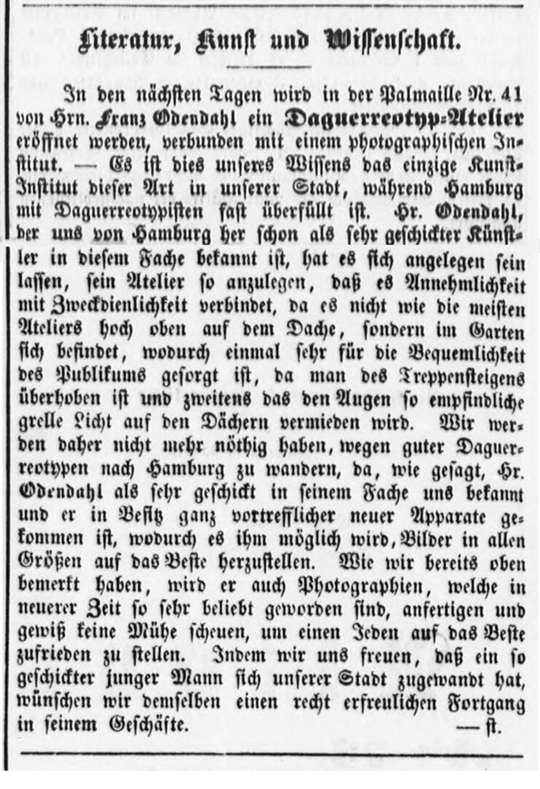 Altonaer Nachrichten vom 28.11.1850