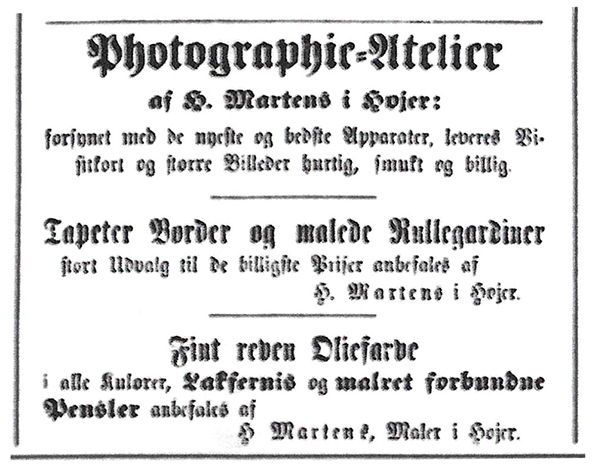 Hoyer - Mertens - Vestslesvigske Tidende vom 27.06.1871