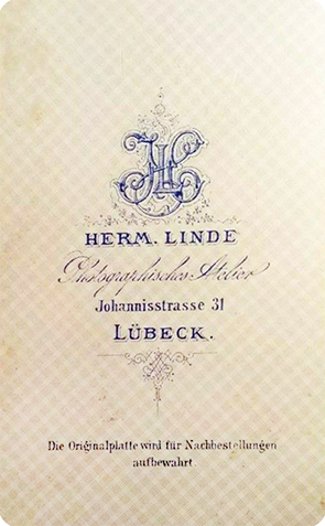 Luebeck - Linde, Hermann - Kindergruppe verso
