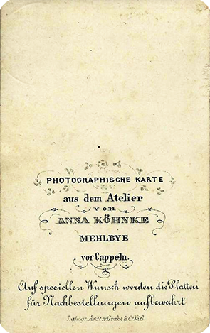 Koehnke - Anna - Frauenportrait verso