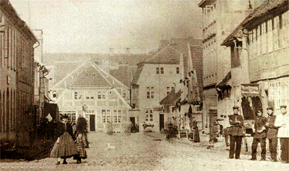 CAB - Rendsburg - Pape - Knigstrae 1865 - klein