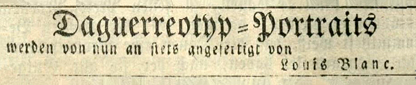 140622 - Rendsburg - Blanc - Rendsburger Wochenblatt 1849_klein