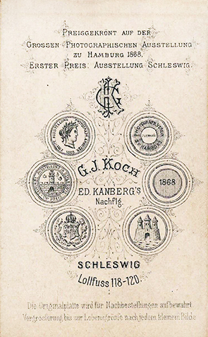 Schleswig - Koch - stehende Schwester verso