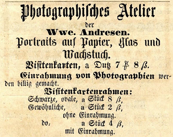 141201 - Tnning - Andresen_Witwe - Annonce 1861-09-05_klein