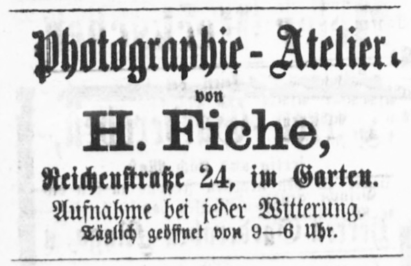 Altonaer Nachrichen, 23. 08. 1860 Fiche